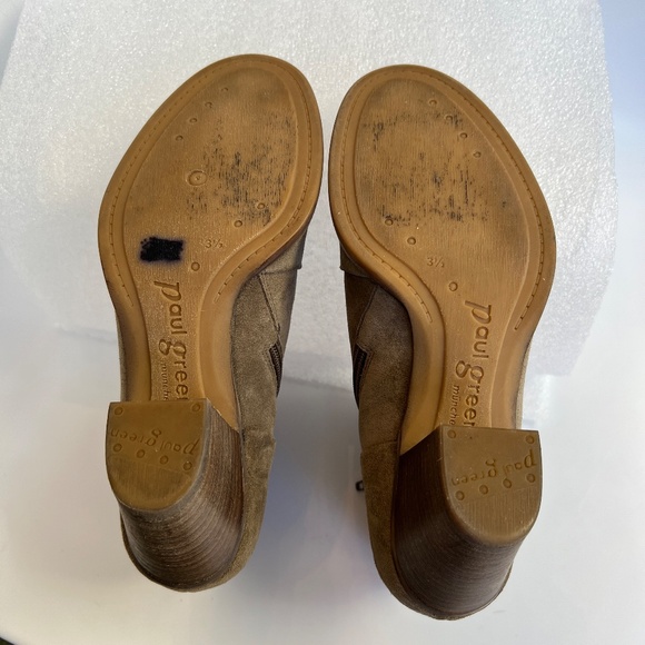 PAUL GREEN RILEY TAUPE SUEDE ROUND TOE ANKLE BOOTIE UK 3.5 (US 6) - Picture 10 of 14
